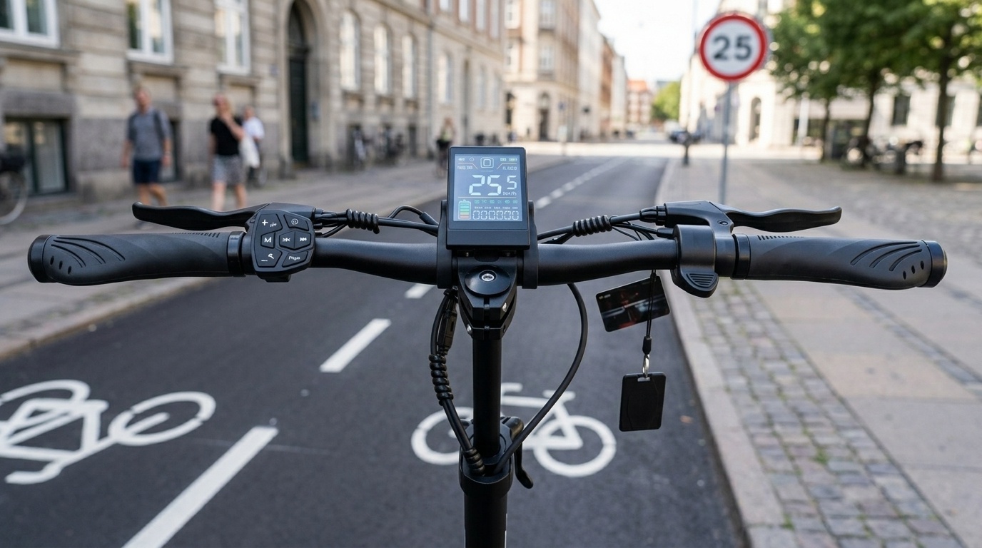 Joyor EU 25 km/h Speed Limiter Setup